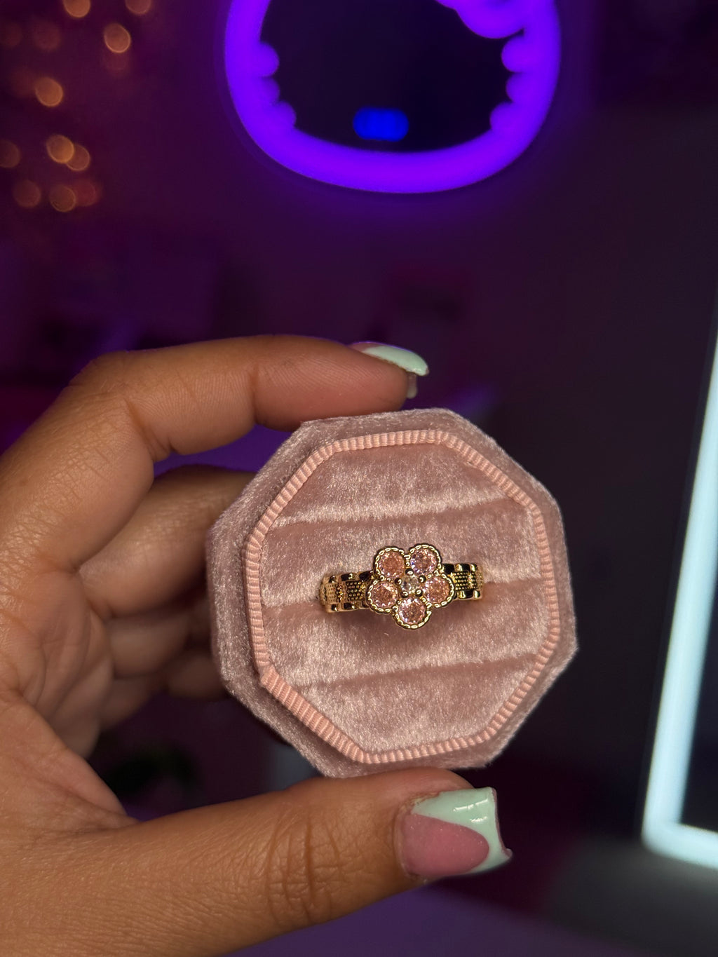 FLOWER ROLEX RING