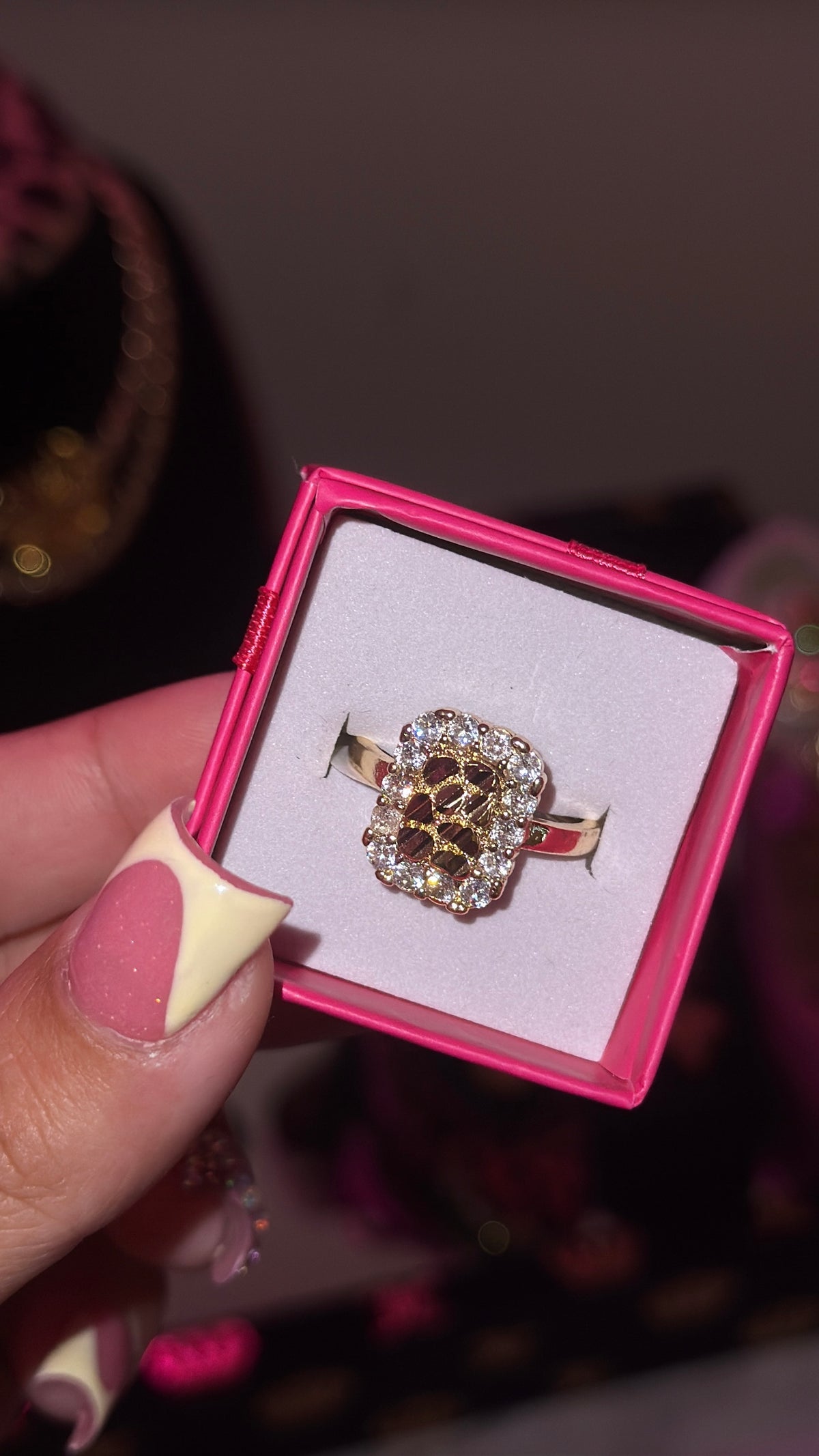 DMND NUGGET RING