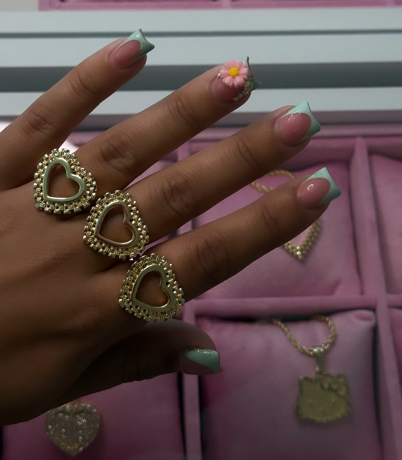 HEART ROLEX RING 2