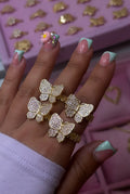 BUTTERFLY ROLEX RING