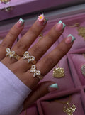 BOW ROLLIE RING