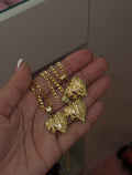 18K GF HEART NUGGET NECKLACE