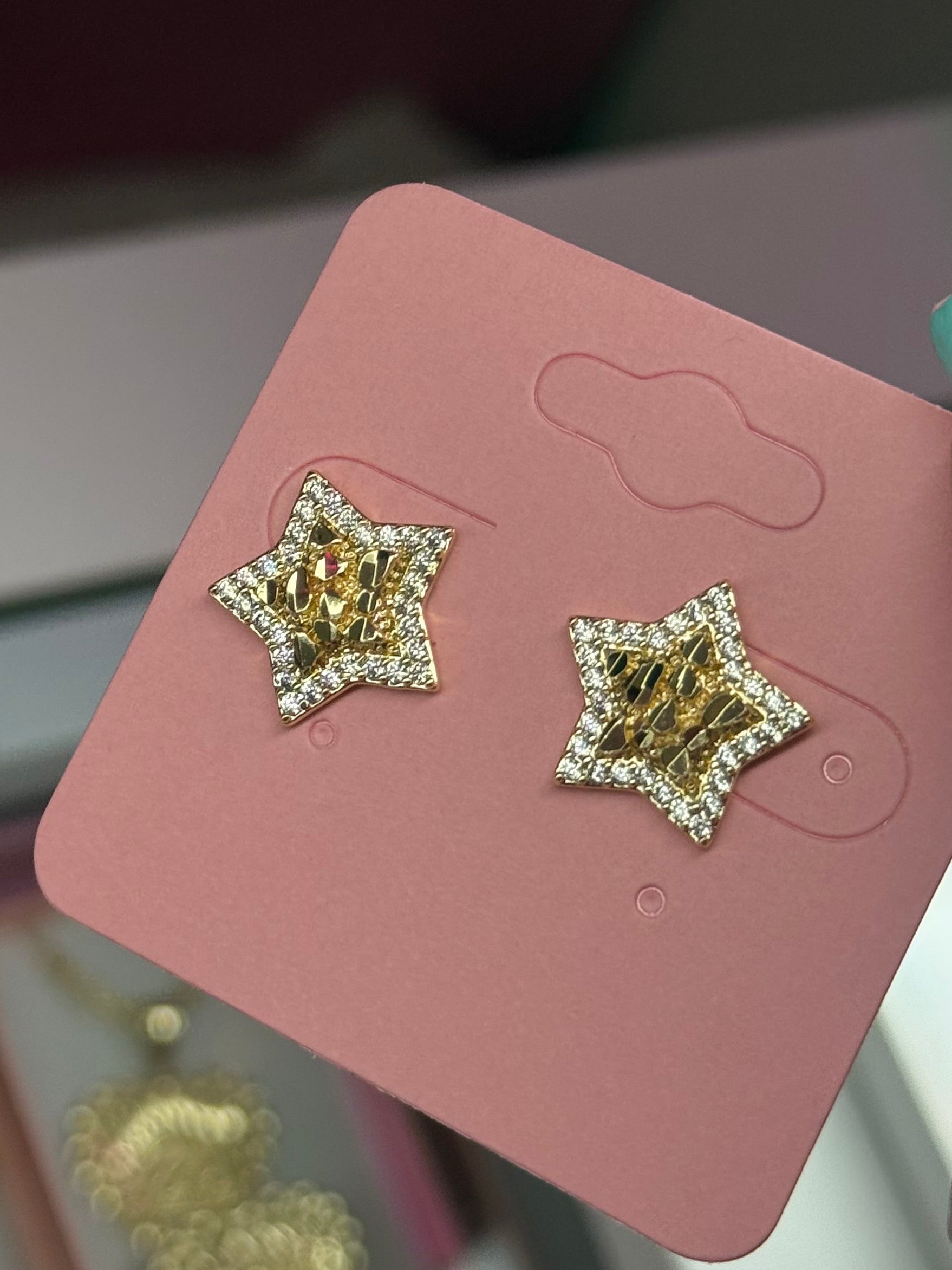 STAR NUGGET EARRINGS