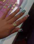 BIGGER HEART NUGGET RING