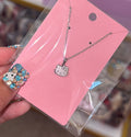 DAINTY SILVER HK NECKLACE