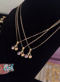 DAINTY HK CHERRY NECKLACE