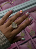 BIG HRT RLX RING