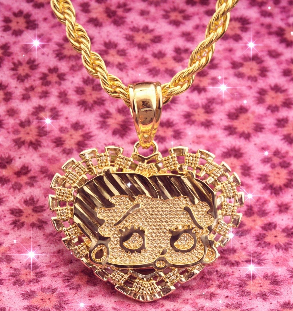 BETTY BOOP ROLEX NECKLACE- PREORDER