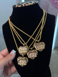 BAMBOO HRT BB NECKLACE