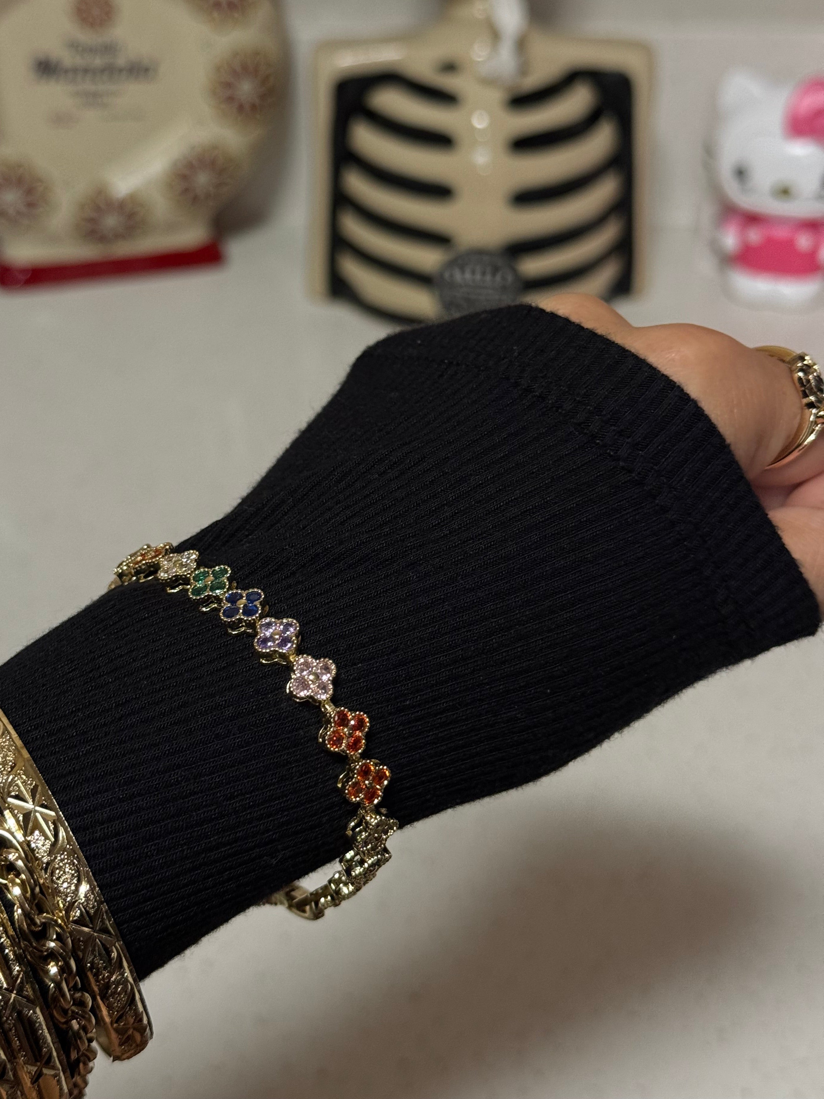 CLOVER RAINBOW BRACELET