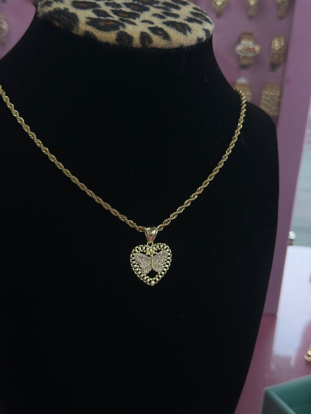 ROLEX BUTTERFLY NECKLACE