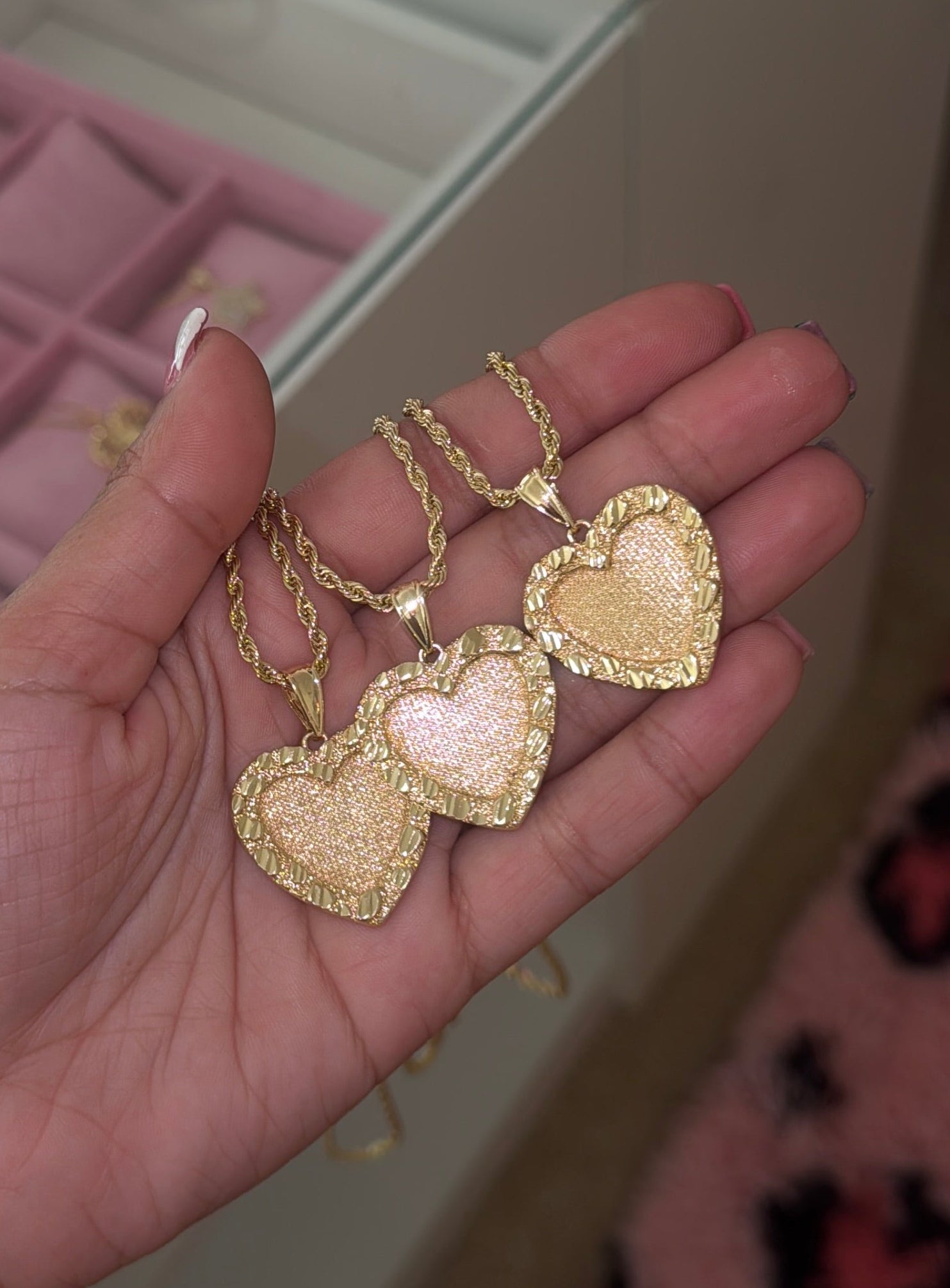 HRT NUGGET NECKLACE