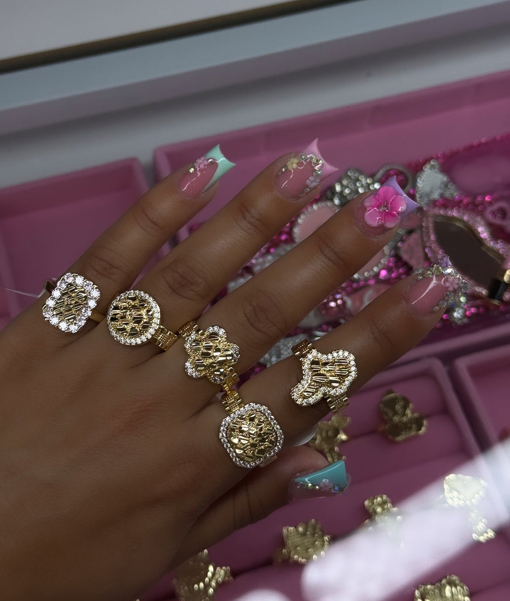 DMND NUGGET RINGS