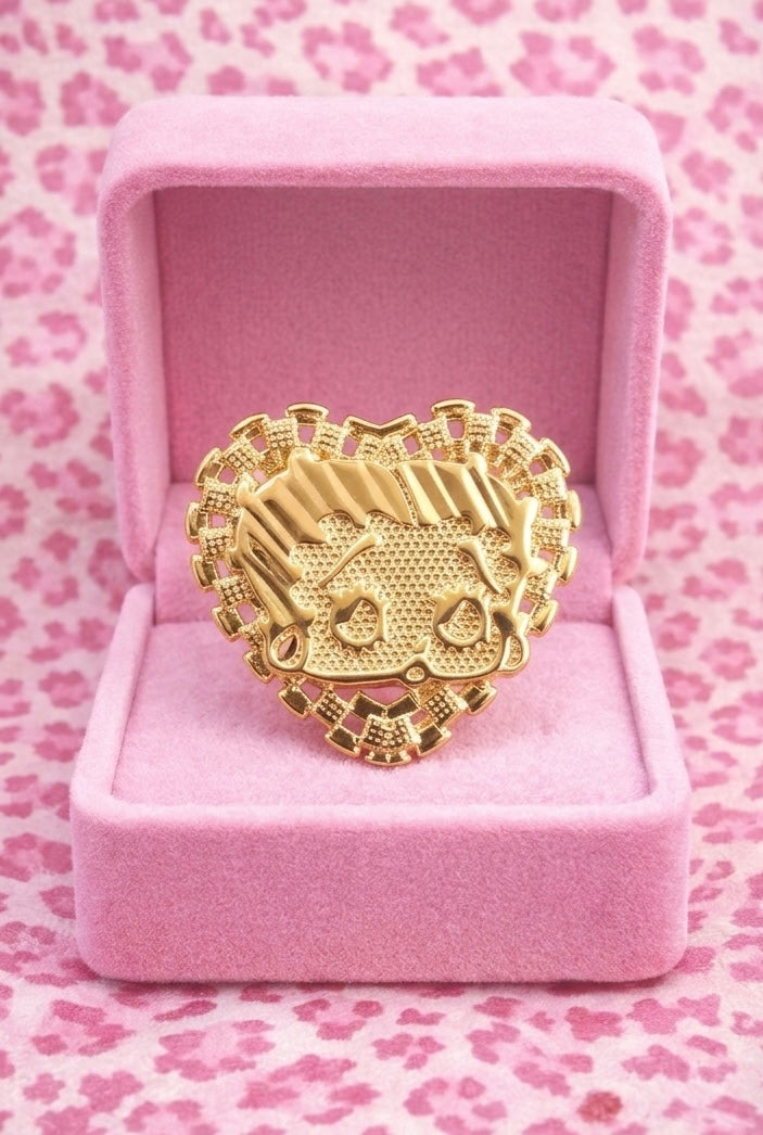 BETTY BOOP ROLEX RING