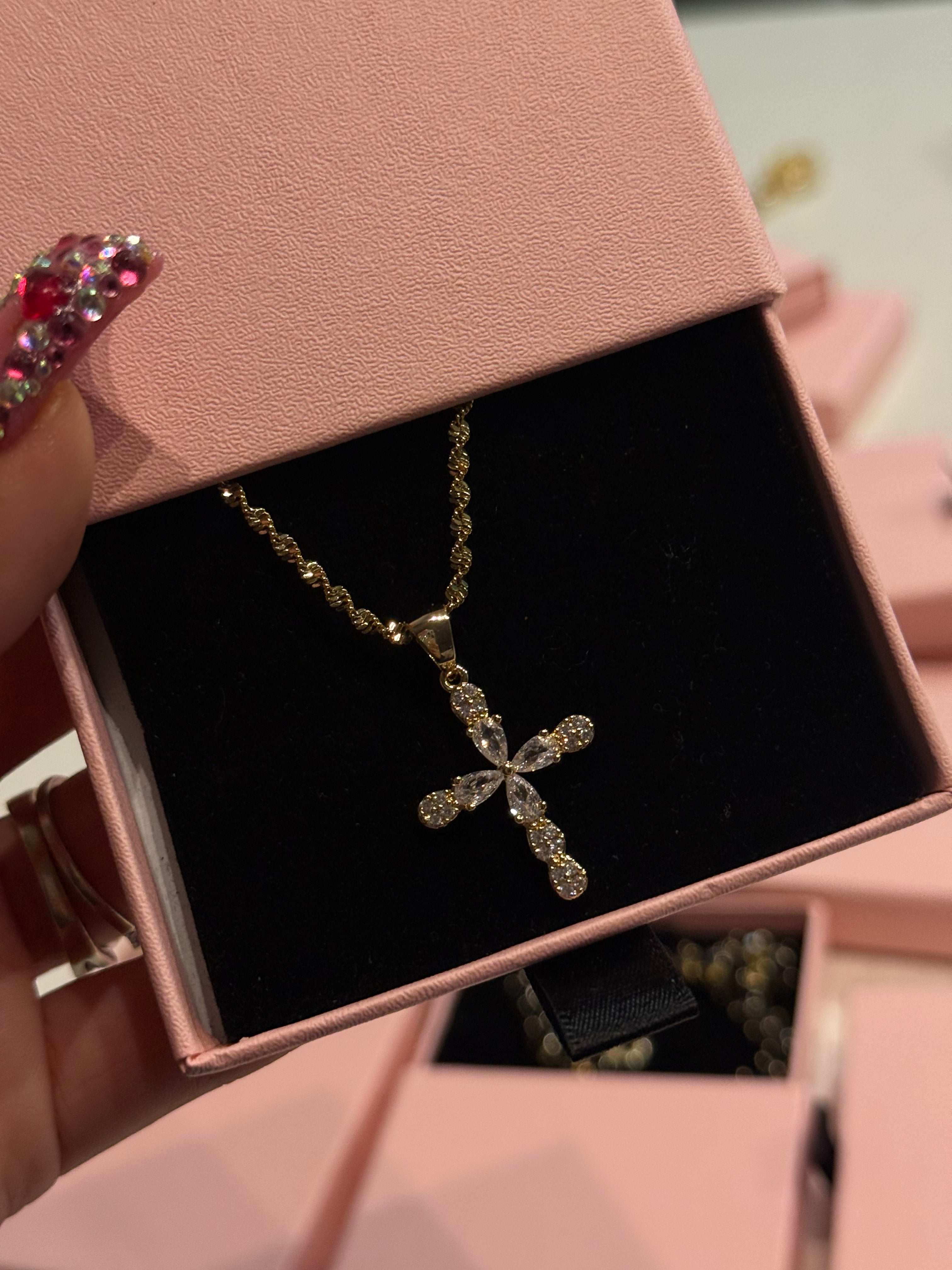 DMD CROSS NECKLACE
