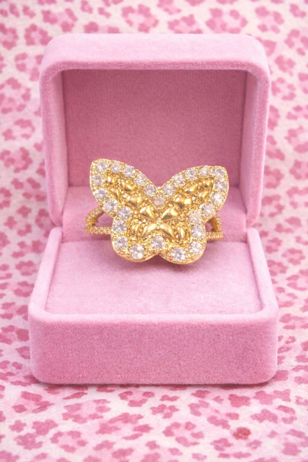 BUTTERFLY NUGGET RING
