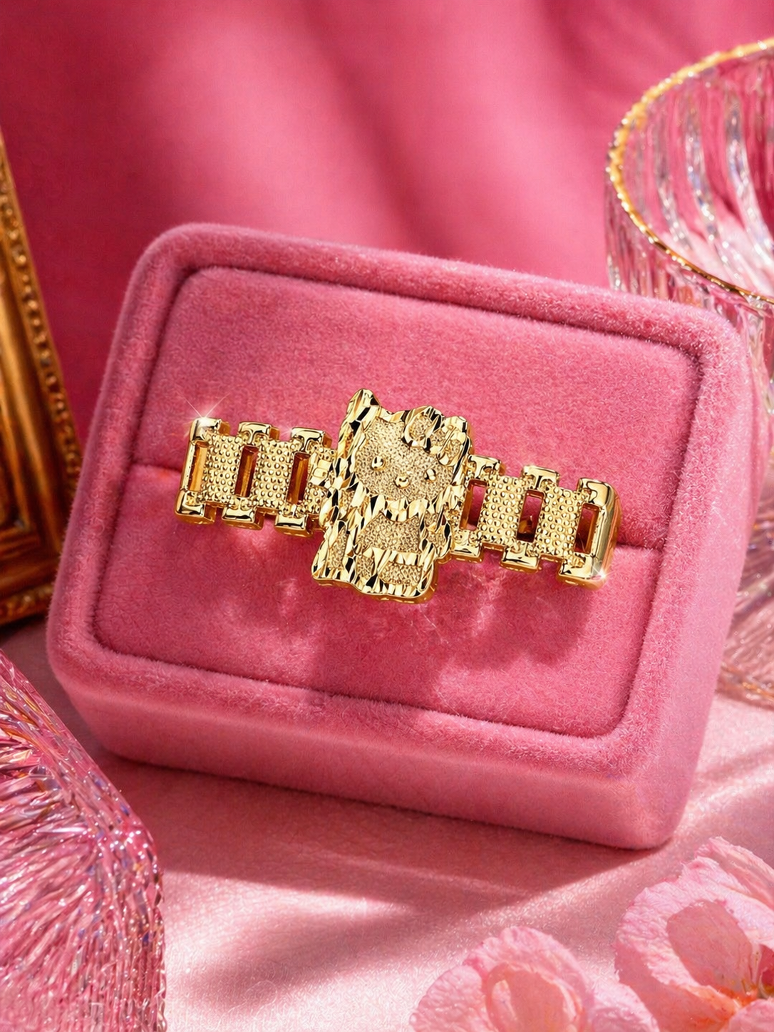 HK AK DOUBLE FINGER RING