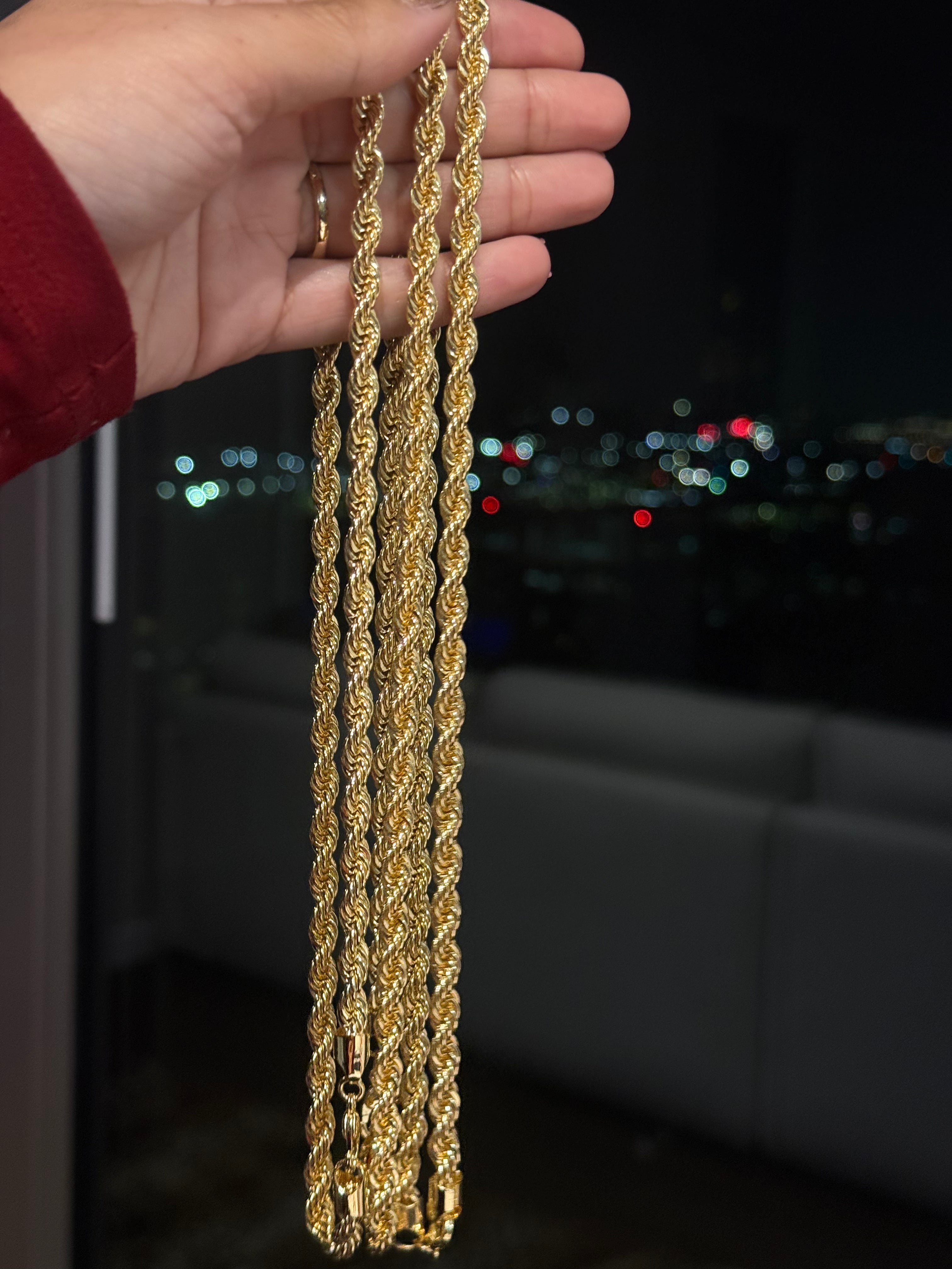 5MM ROPE CHAIN