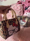CHEETAH KITTY PURSE