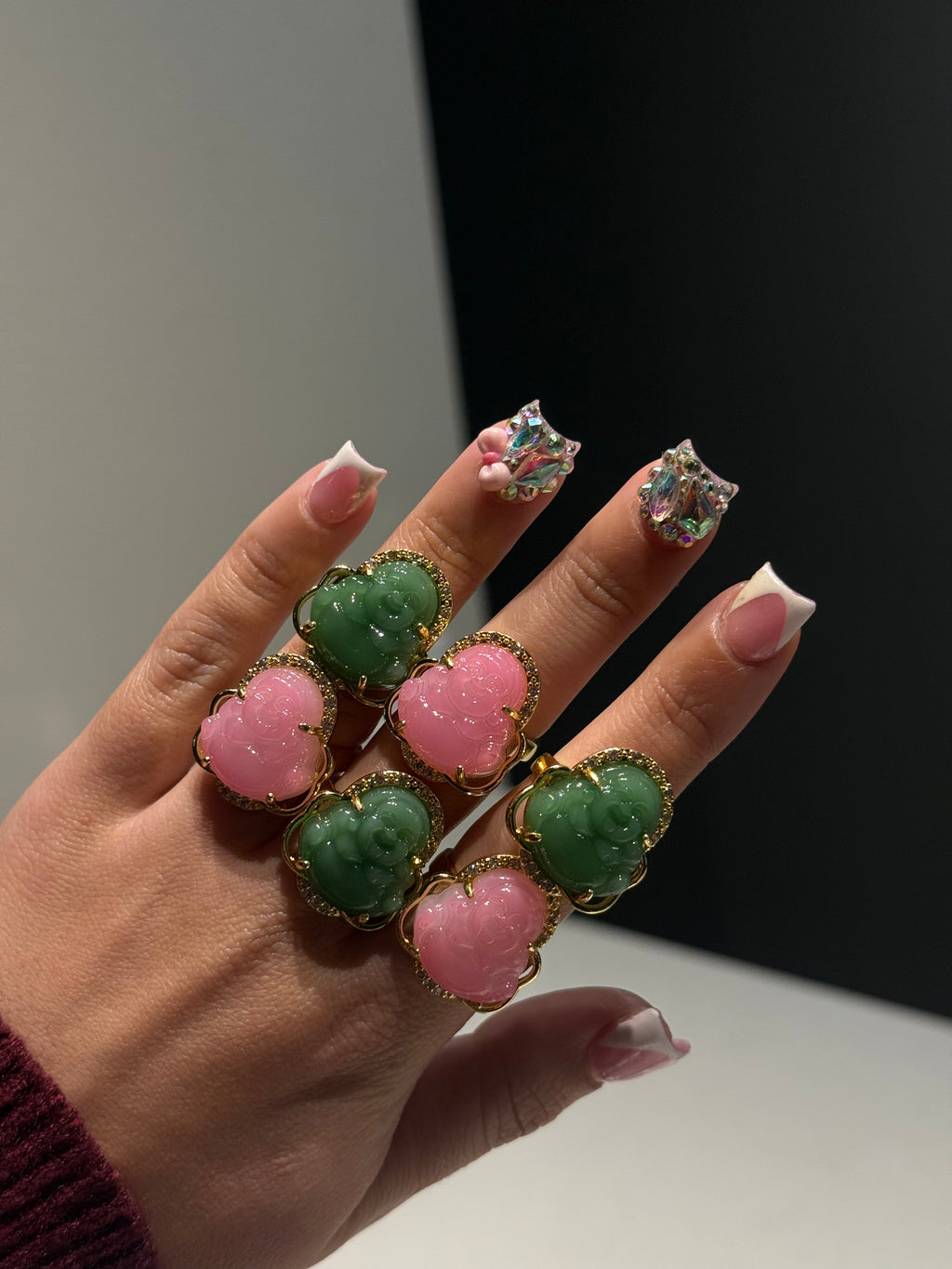 BUDDHA ADJUSTABLE RING