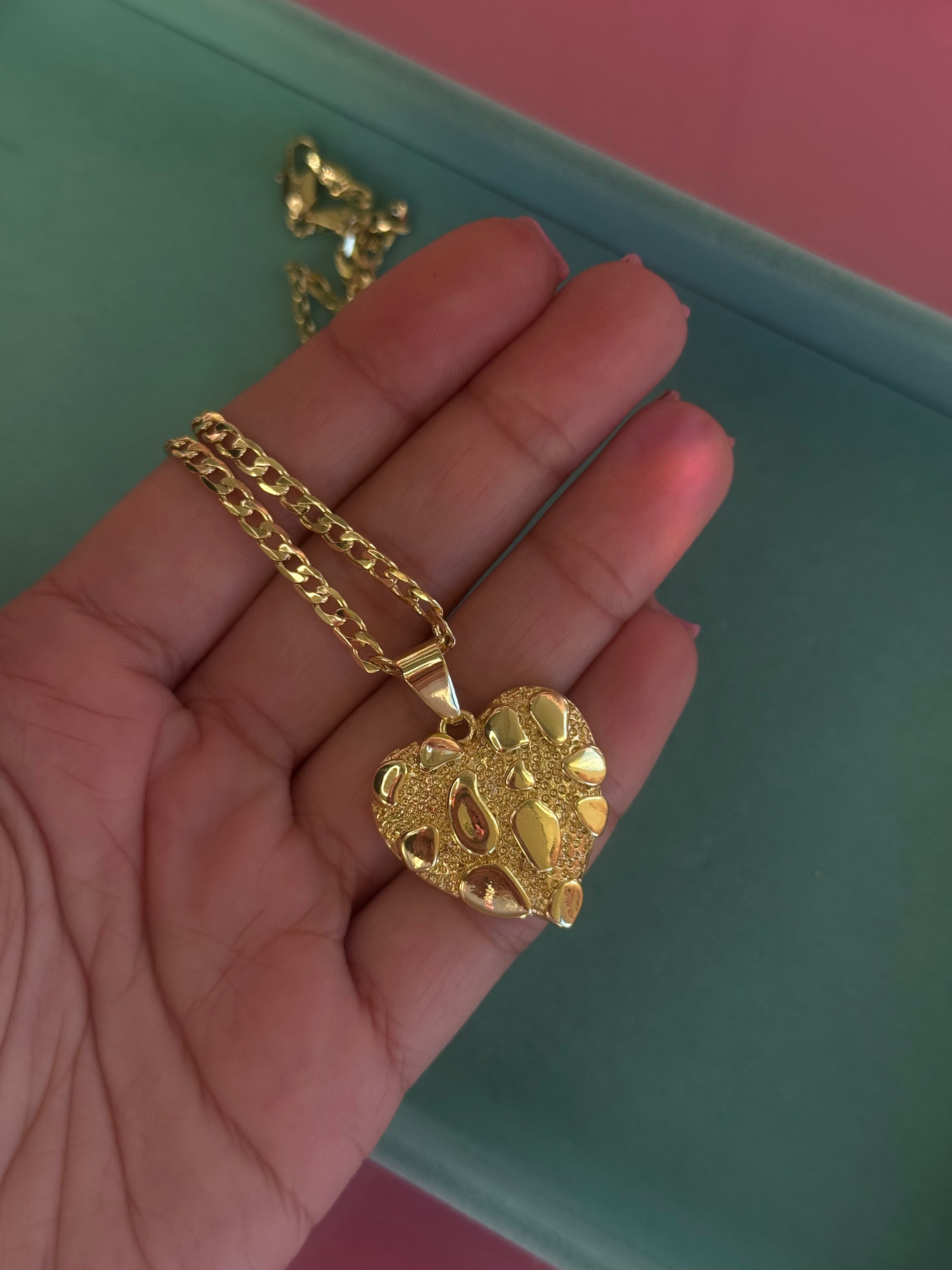 LARGE NUGGET NECKLACE